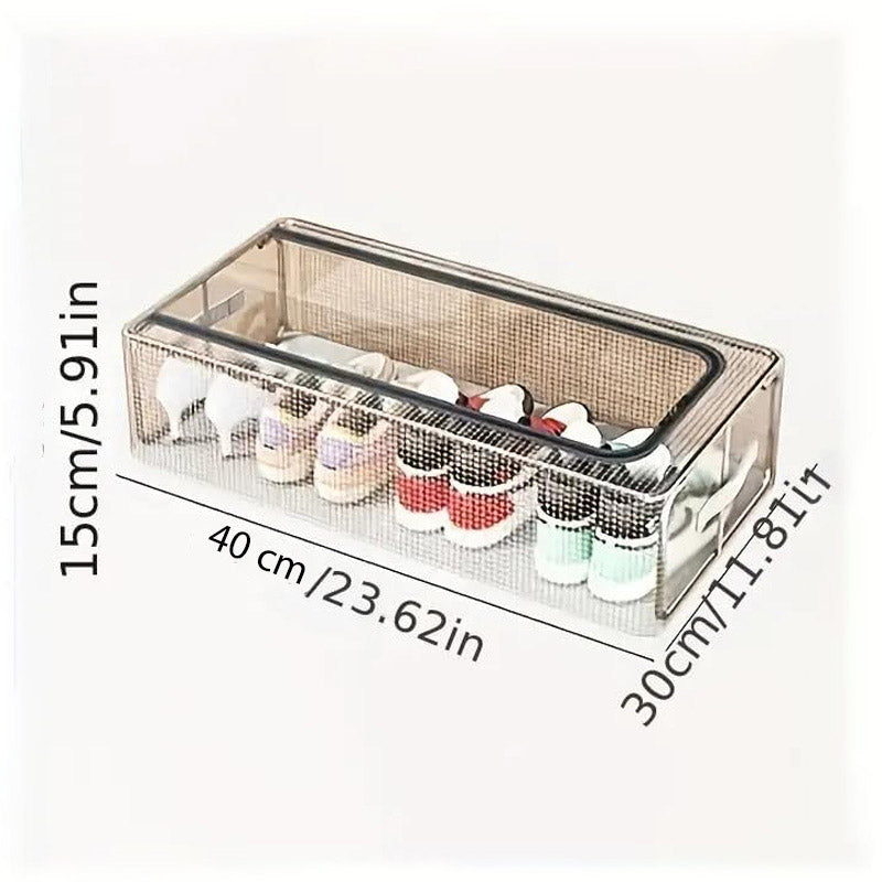 Shoe Storage Box With Steel Frame-Small