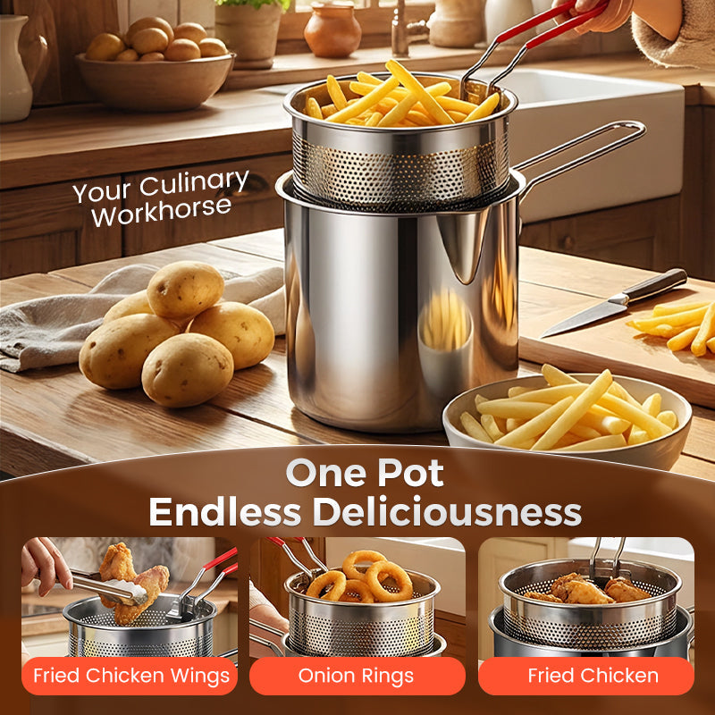Stainless Steel Multifunctional Fryer