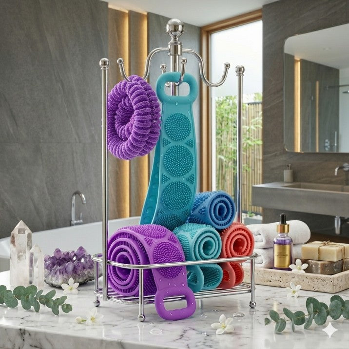 SILICONE BACK SCRUBBER