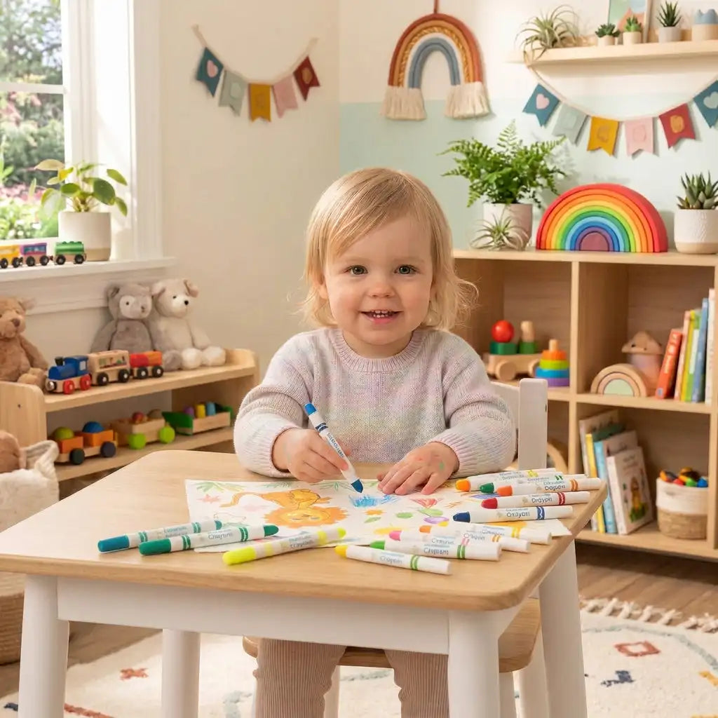 Happy Colours Washable Crayon
