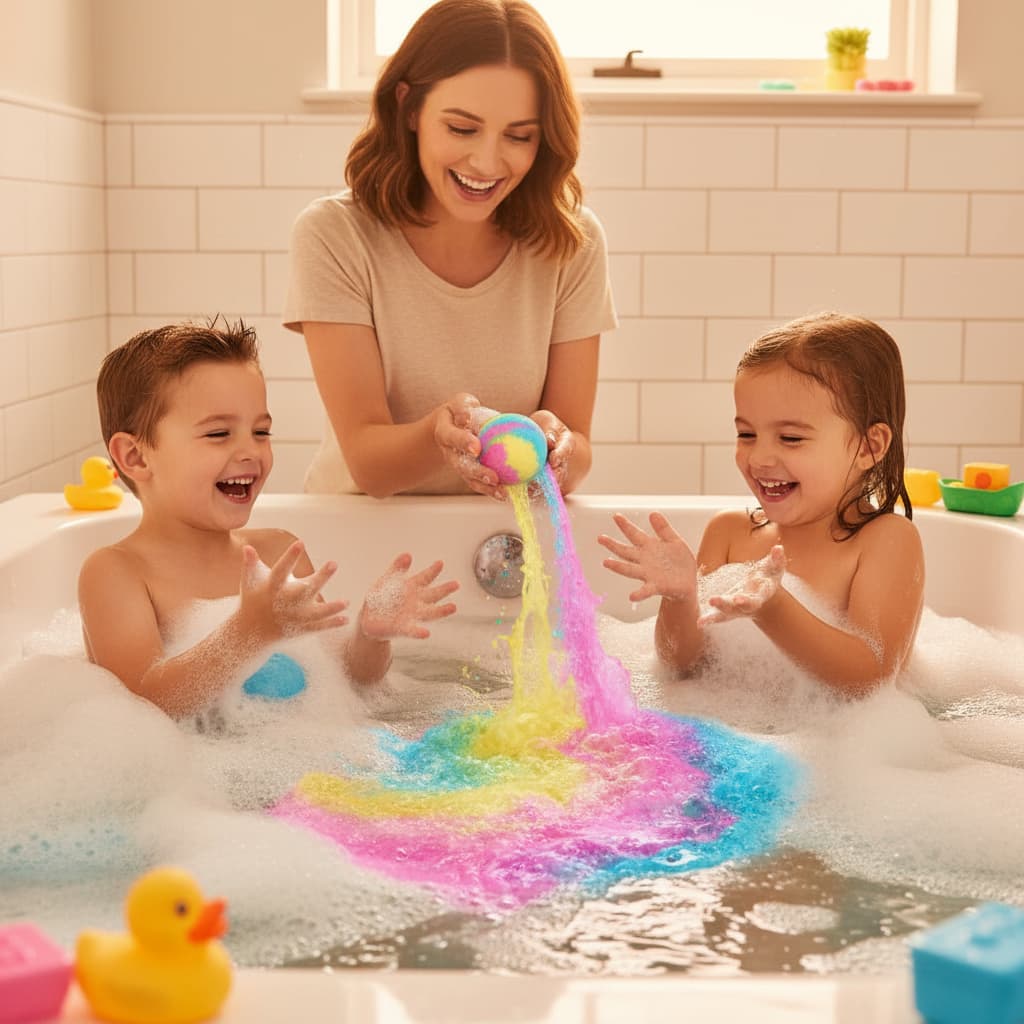 FUN BATH EGGS