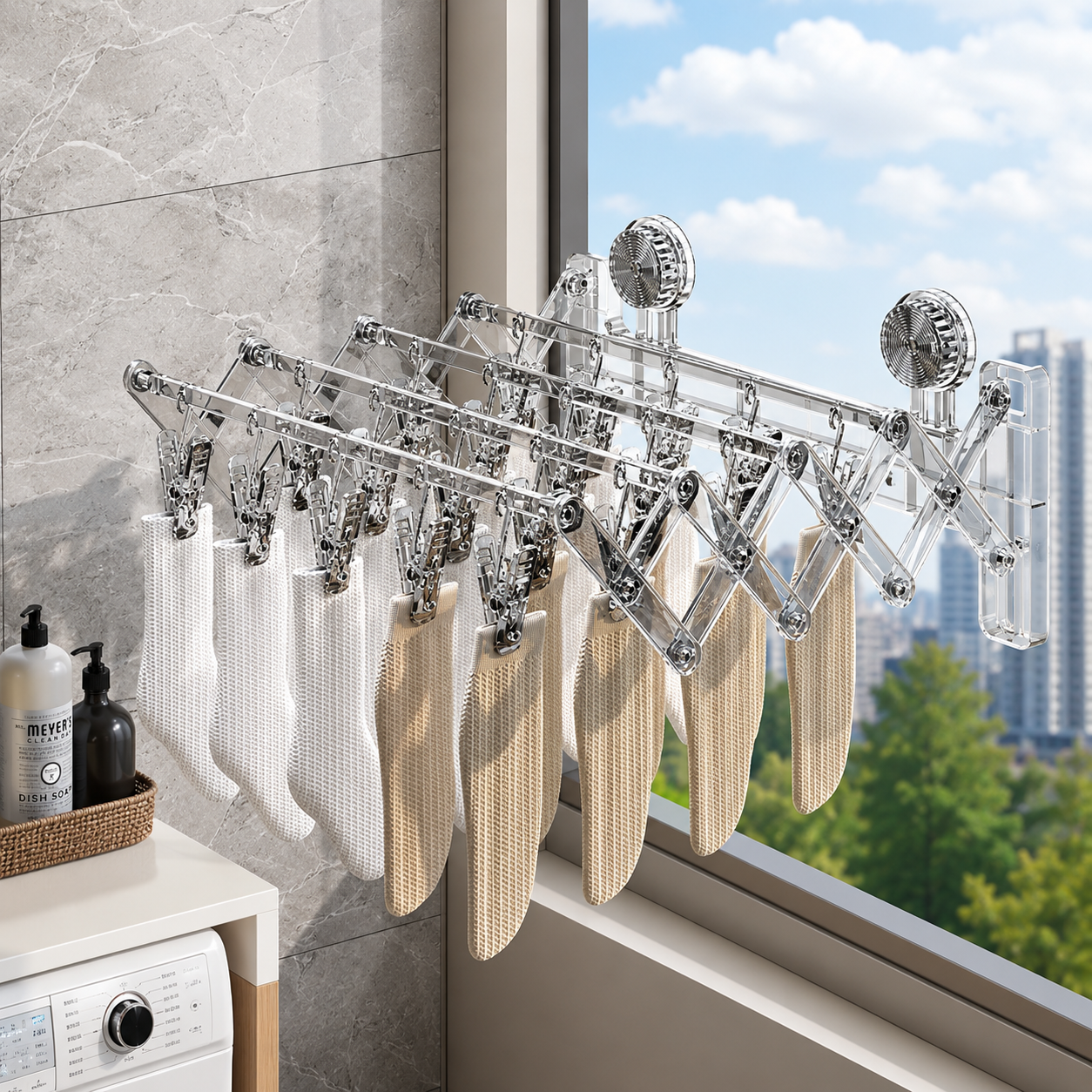 Dry Fold Wall Rack