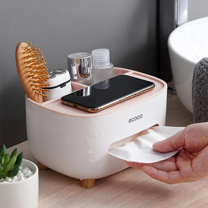Multipurpose Desktop Tissue Box