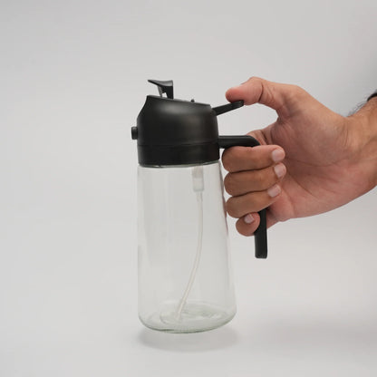 2 in 1 Oil Dispenser Bottle for Kitchen