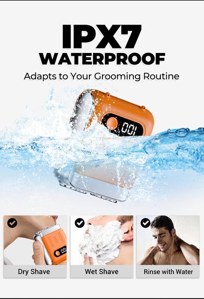 Portable Mini Rotary Electric Shaver
