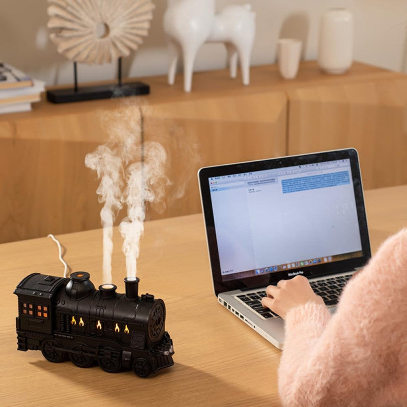 Train Humidifier Creative Air Moisturizer Portable