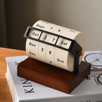 ROTATING DESK CALENDAR