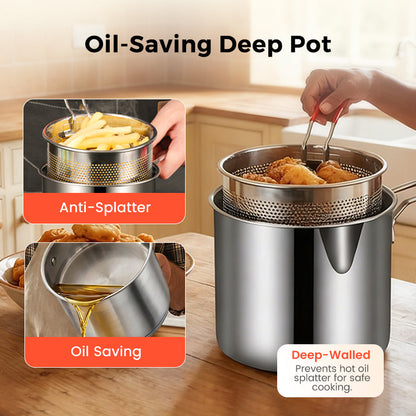 Stainless Steel Multifunctional Fryer