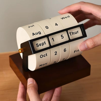 ROTATING DESK CALENDAR