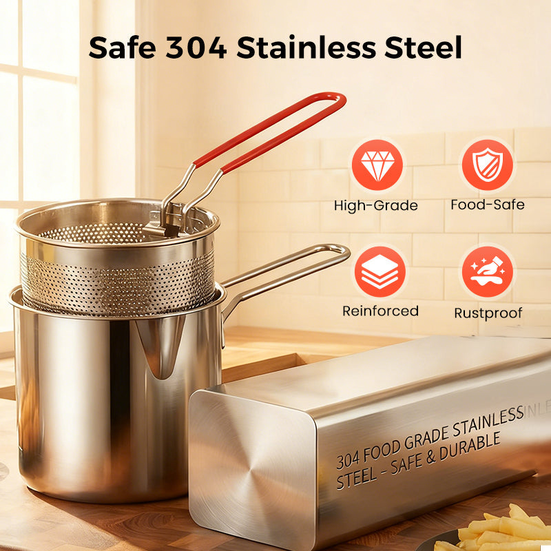 Stainless Steel Multifunctional Fryer
