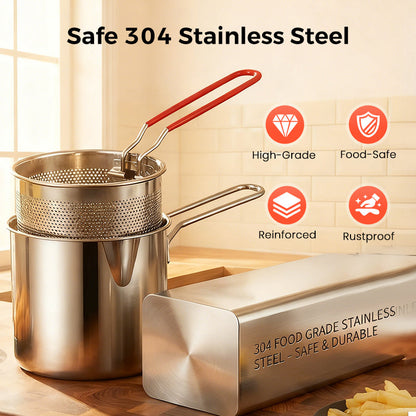 Stainless Steel Multifunctional Fryer