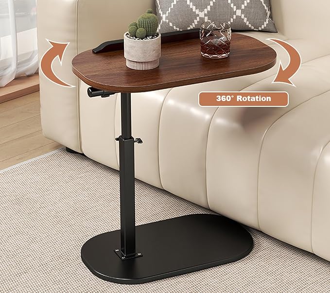 Adjustable Table with 360° Swivel Height