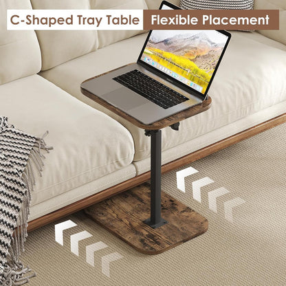 Adjustable Table with 360° Swivel Height