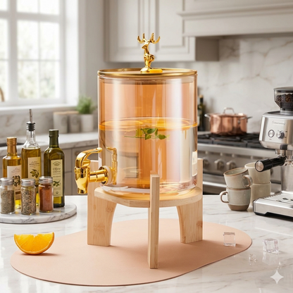 WOOD LID DISPENSER