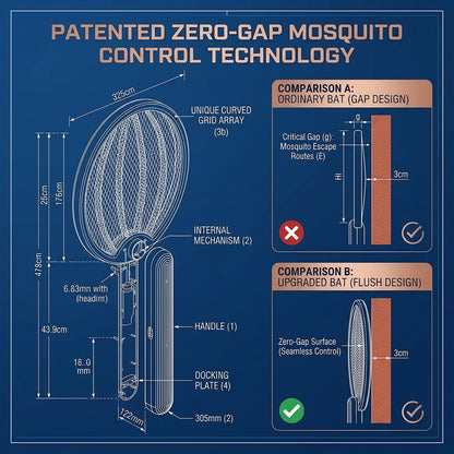 Mosquito Killer Zapper Lamp