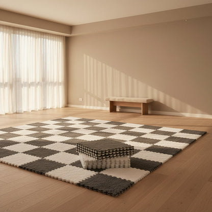 PLUSH PUZZLE CARPET ( 18*18 cm ) 1 piece