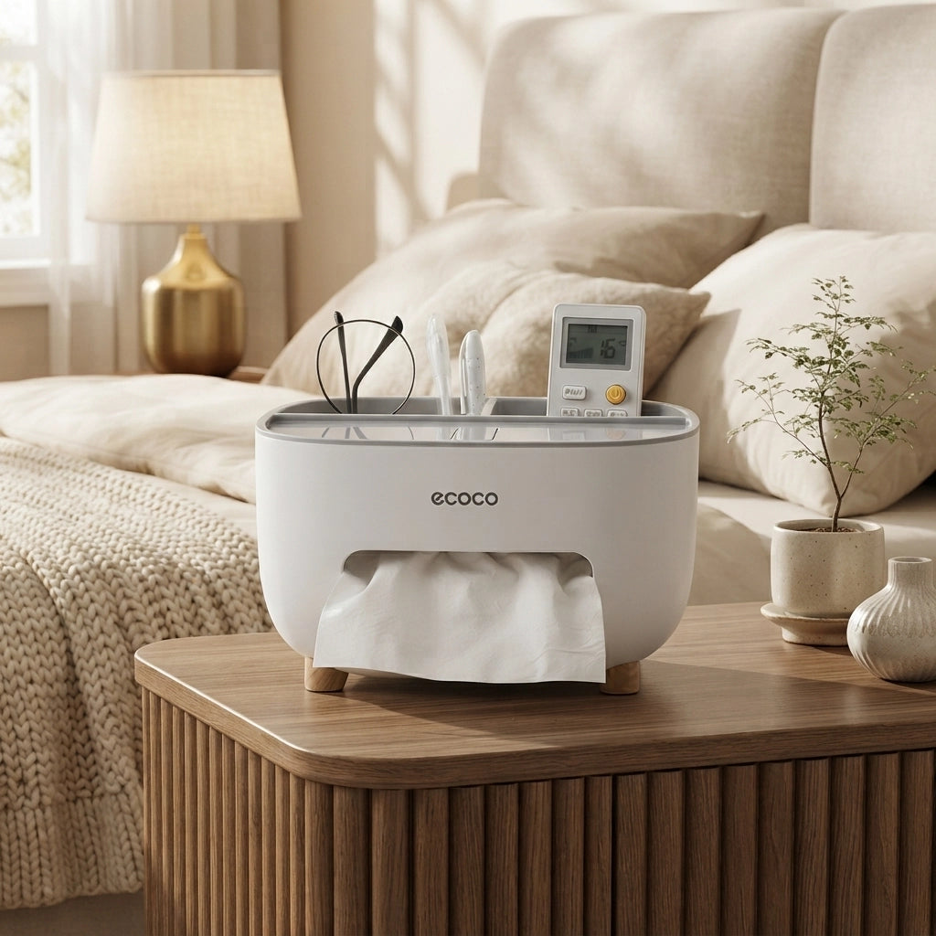 Multipurpose Desktop Tissue Box