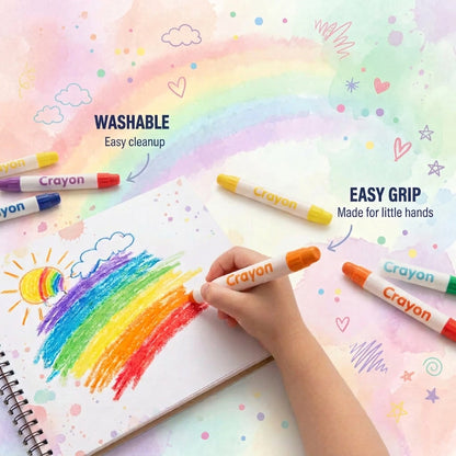 Happy Colours Washable Crayon