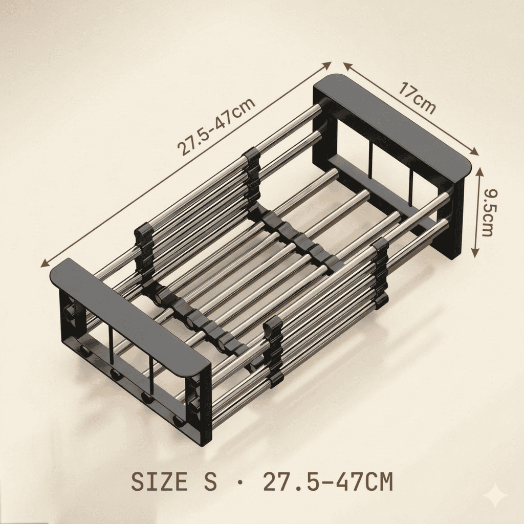 STAINLESS DRAIN RACK