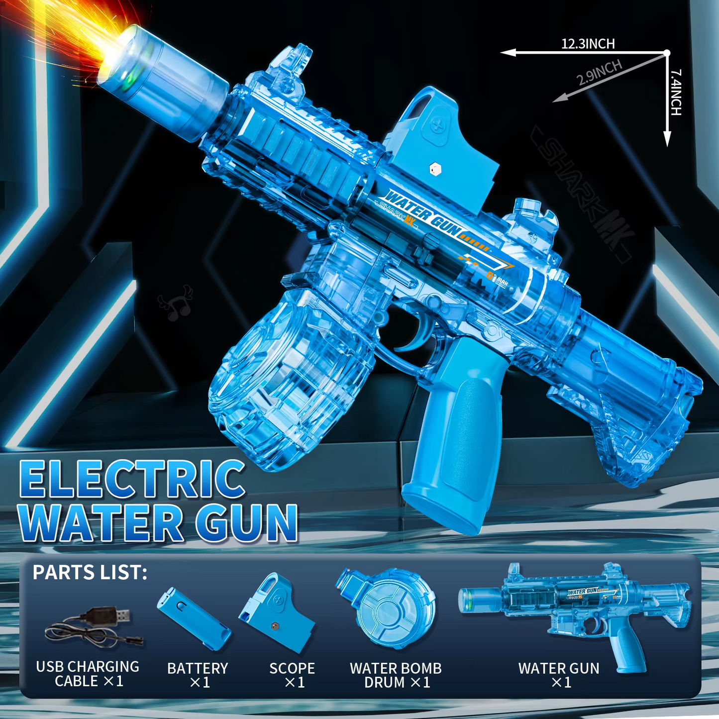 TurboSplash™ Water Blaster