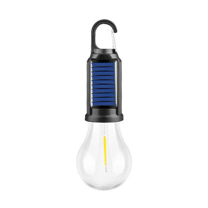 RetroGlow Solar Camping Bulb