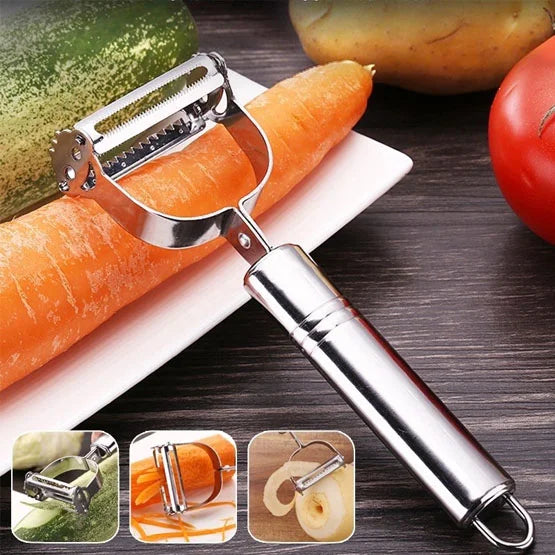 Stainless Steel 3 In 1 Peeler