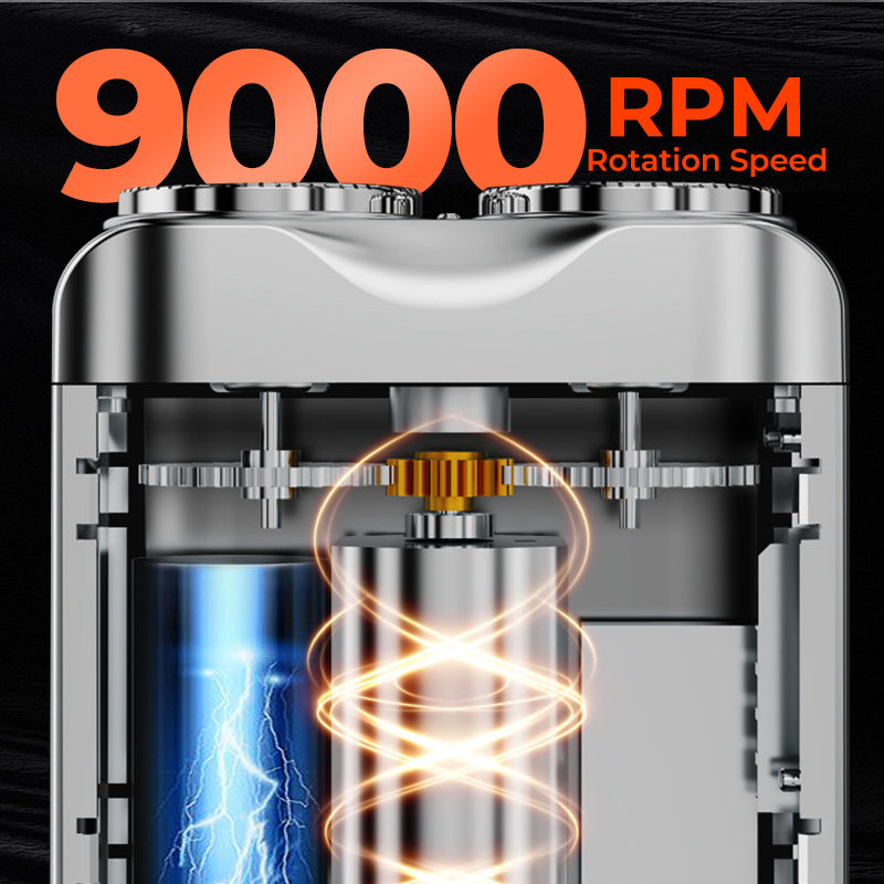 Portable Mini Rotary Electric Shaver