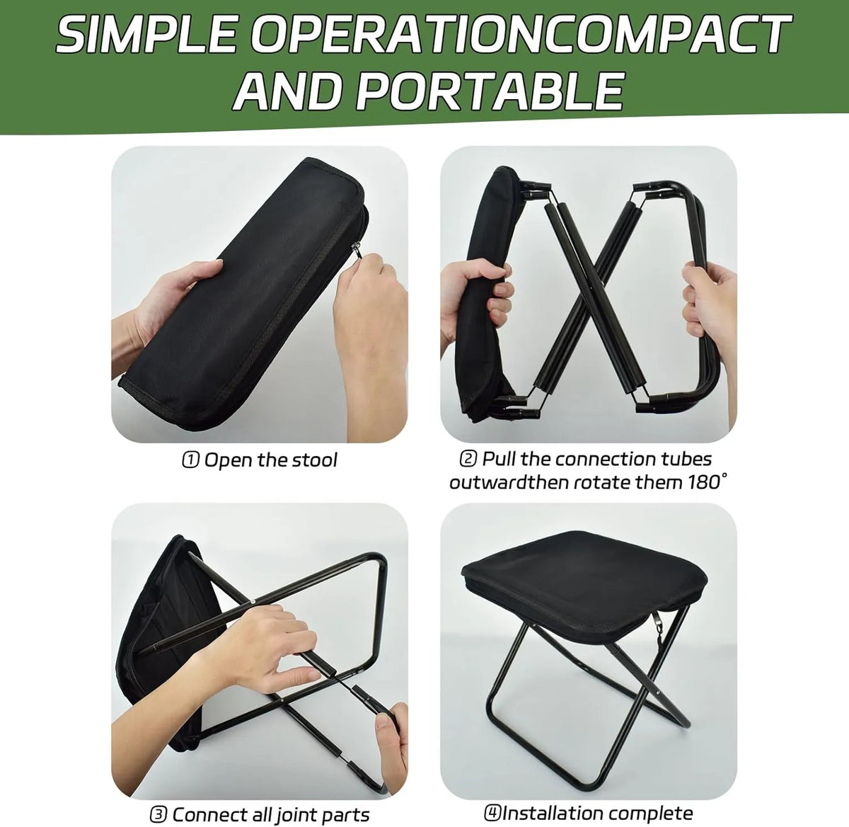 PORTABLE FOLDING CHAIR