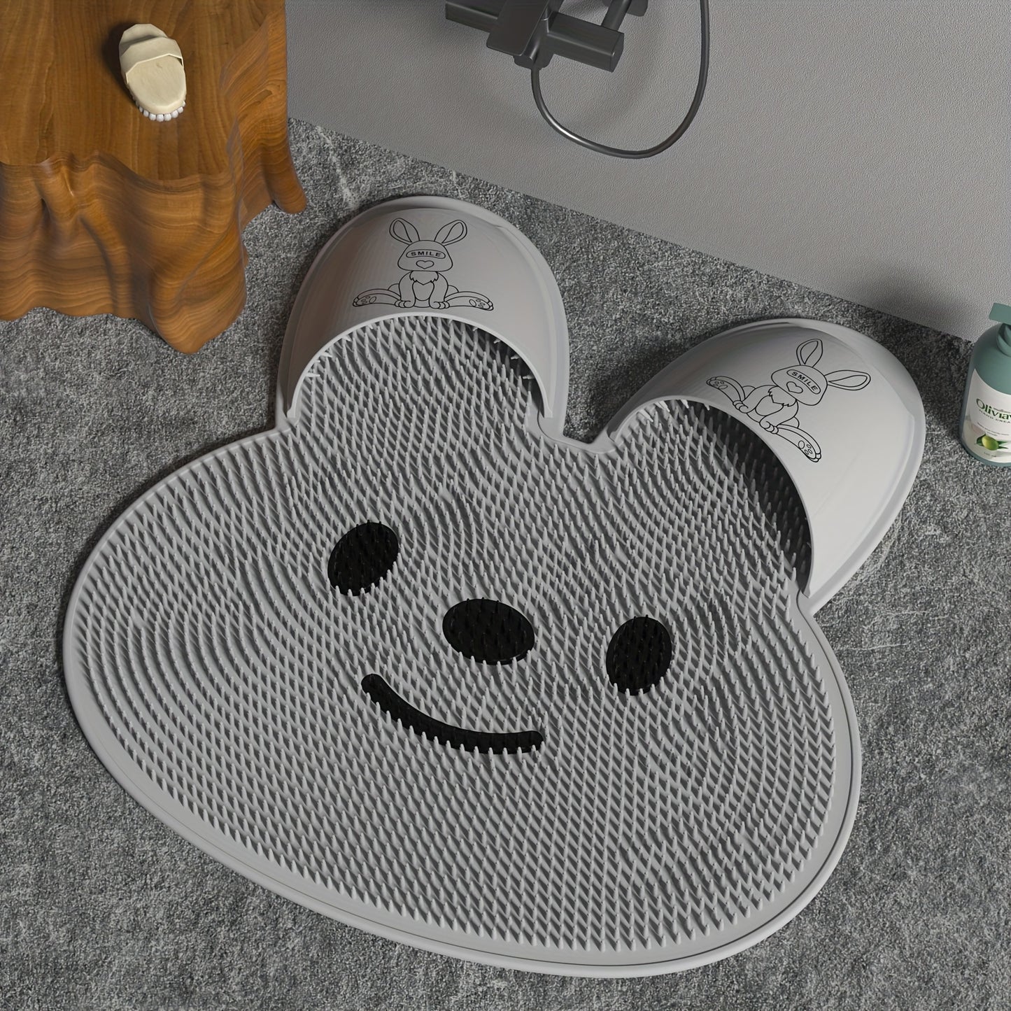 SILICONE FOOT SCRUBBER