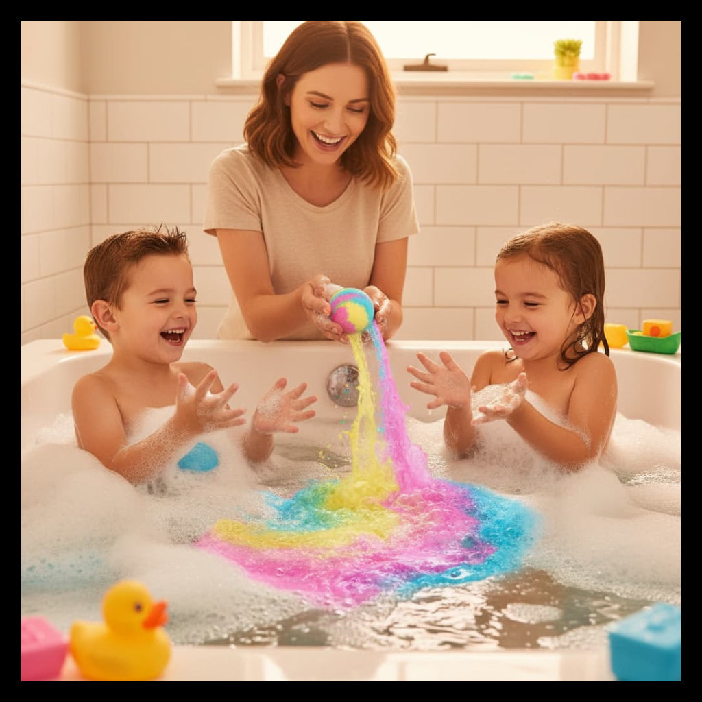 FUN BATH EGGS