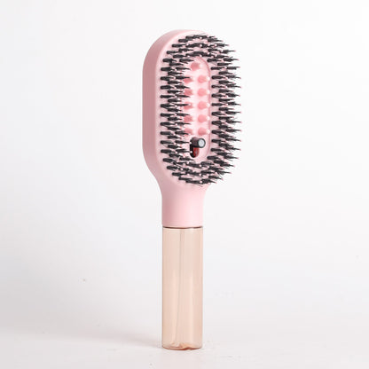 3-in-1 Misting Hair Brush – Spray, Detangle & Massage